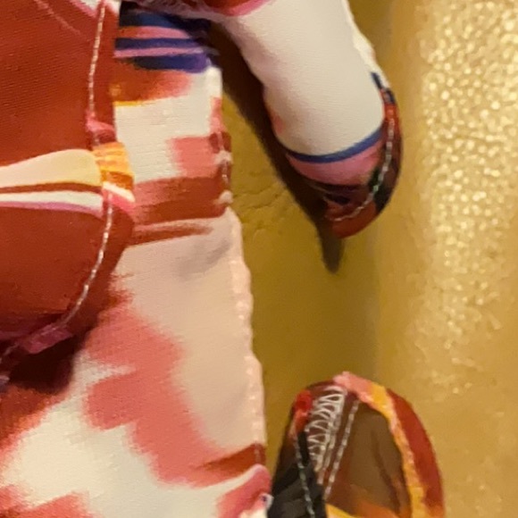 SOFIA VERGARA Whimsical Blouse XL Batwing Sleeve Dolman Comfort Chiffon Fairy - Picture 6 of 7